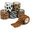 Zodaca Vet Wrap Rolls - Pet & Dog First Aid Tape - Self-Adherent Support Bandage Wrap - Animal Print Bandages - 6 Rolls, 2 in x 15 ft